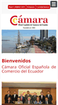 Mobile Screenshot of camaraofespanola.org